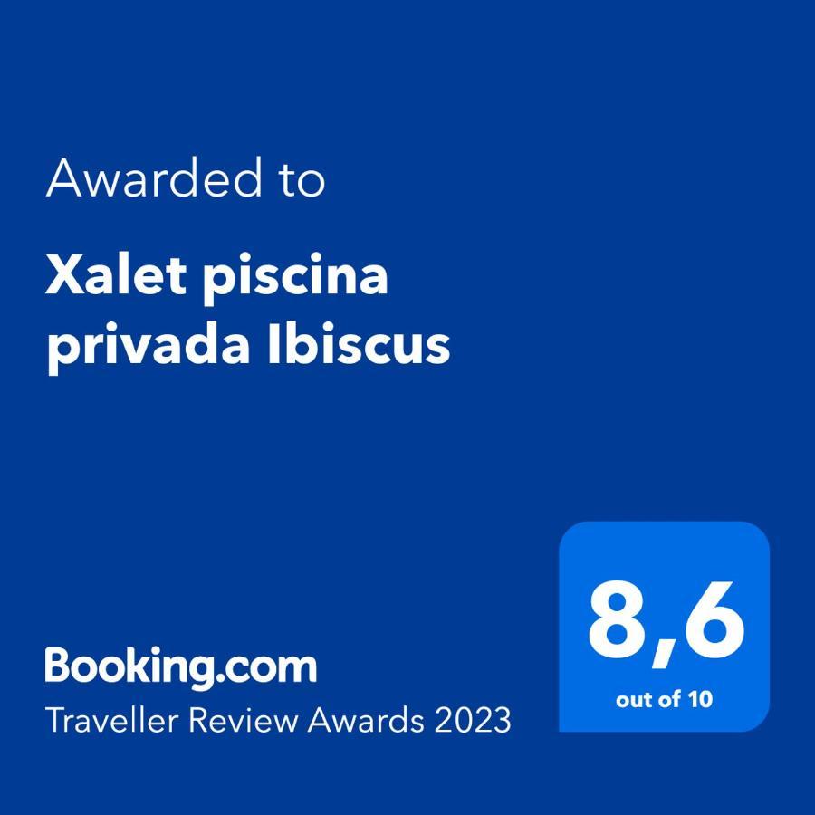 Villa Xalet Piscina Privada Ibiscus à L'Ametlla de Mar Extérieur photo